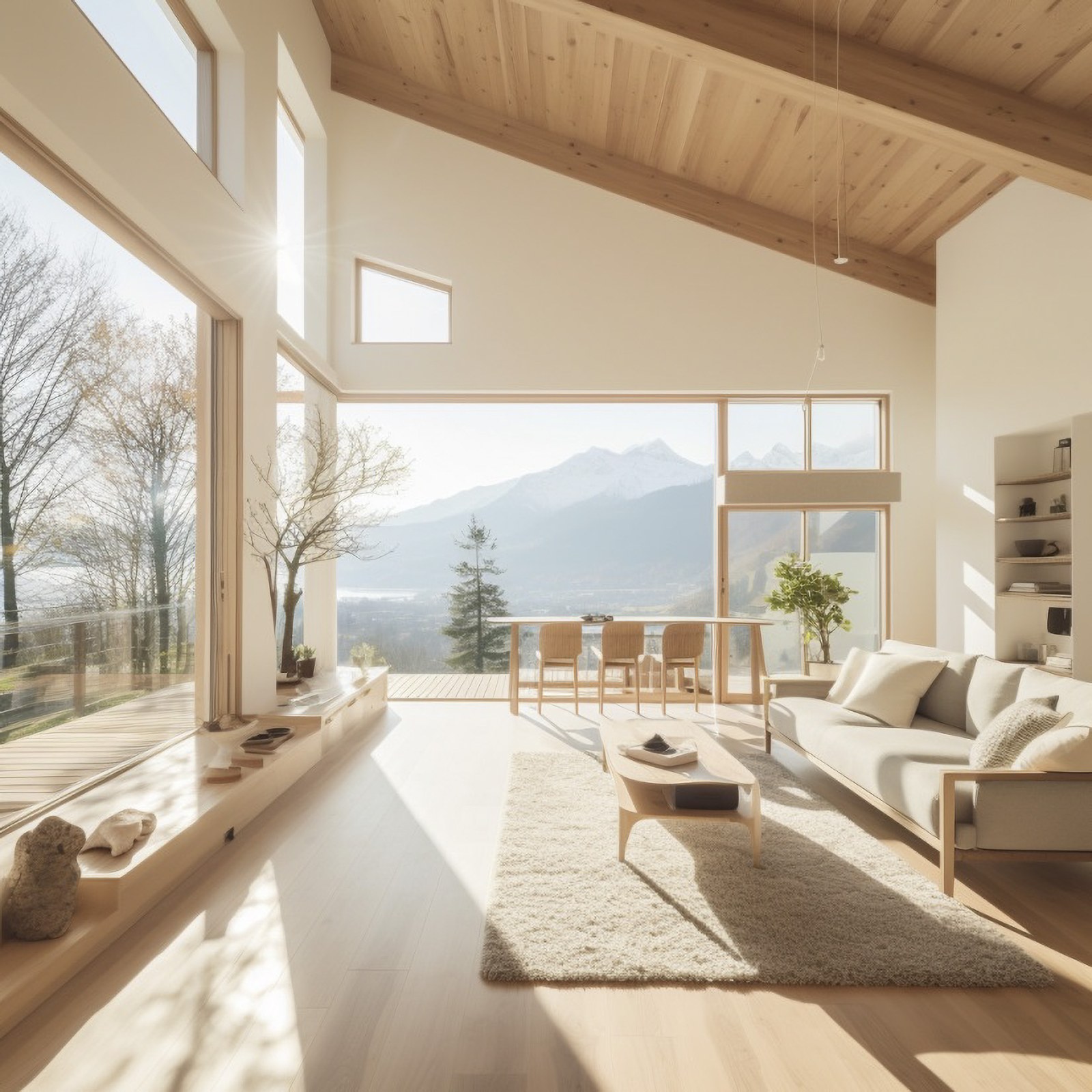 リフォーム、新築、家具、一戸建て、別荘、晴れ、日が差す家、木造の家、建物、住宅、フリー素材、Renovation, new construction, furniture, detached house, villa, sunny, sunny house, wooden house, building, residence, free material