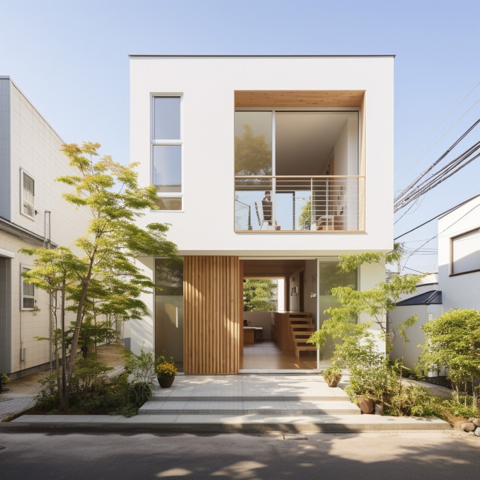 リフォーム、新築、一戸建て、住宅街、晴れ、日が差す家、建物、住宅、フリー素材、Renovation, new construction, detached house, residential area, sunny, sunny house, building, residence, free material