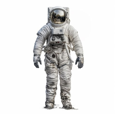 宇宙服を着た人