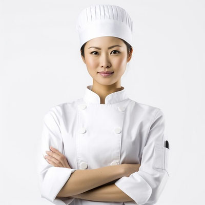 女性の料理人