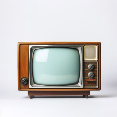 昔のテレビ