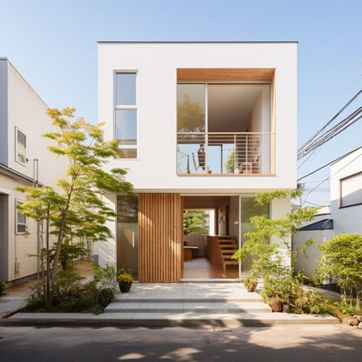窓の大きい新築一戸建て