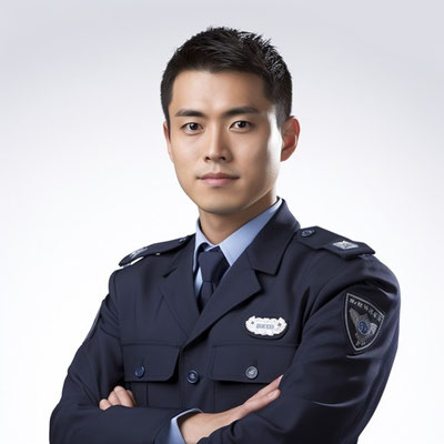 警察官の男性