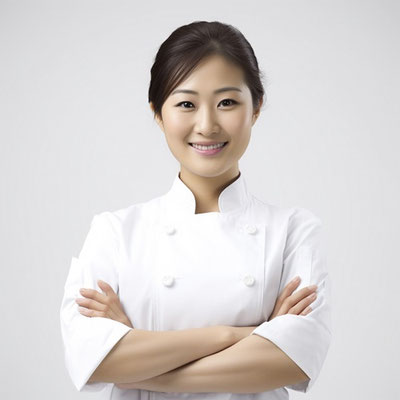 女性の料理人